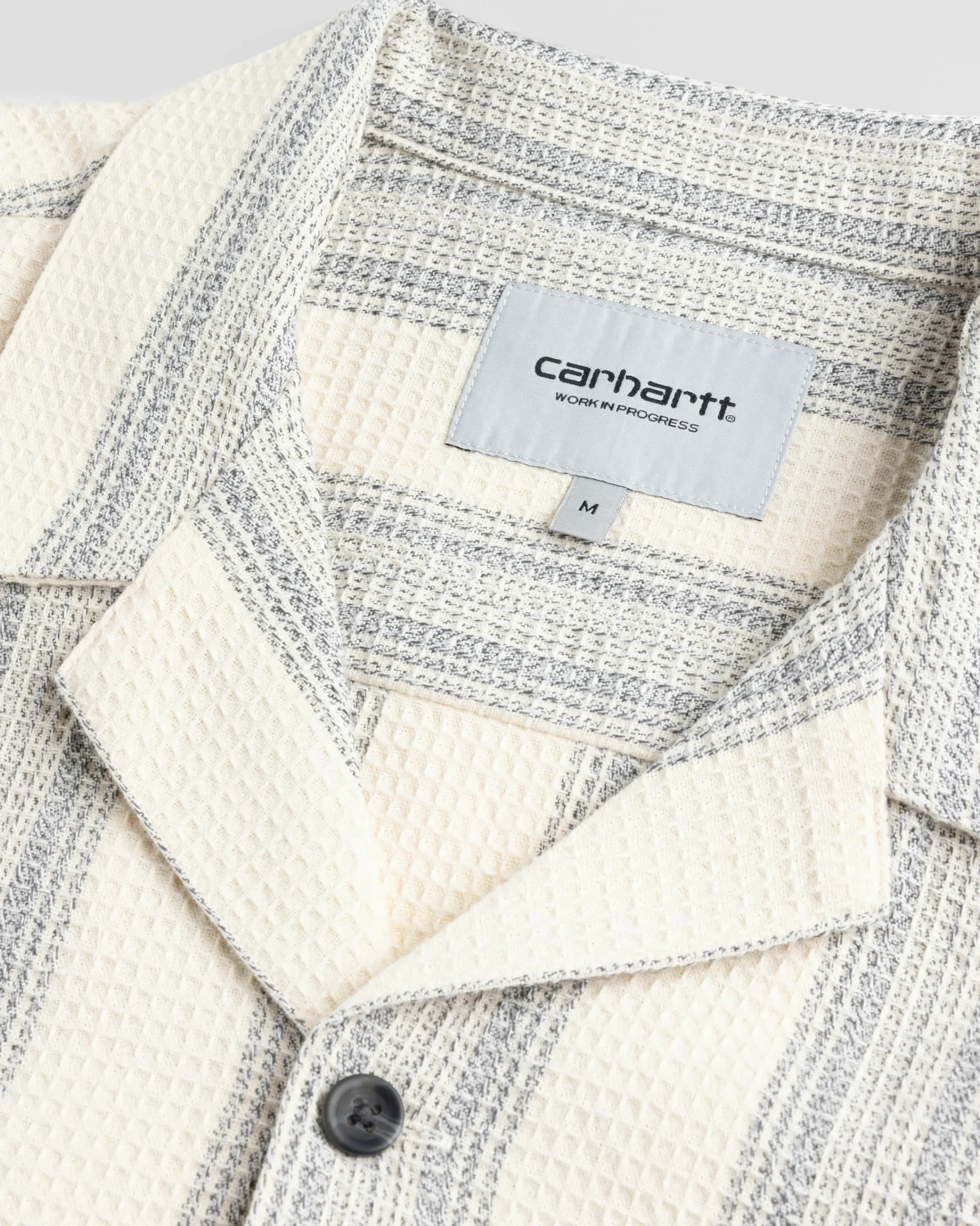 Highsnobiety S/S Dodson Shirt Dodson Stripe Natural- Shirts