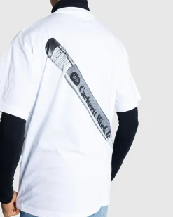 Carhartt WIP S/S Pencil T-Shirt White/Black- Tops