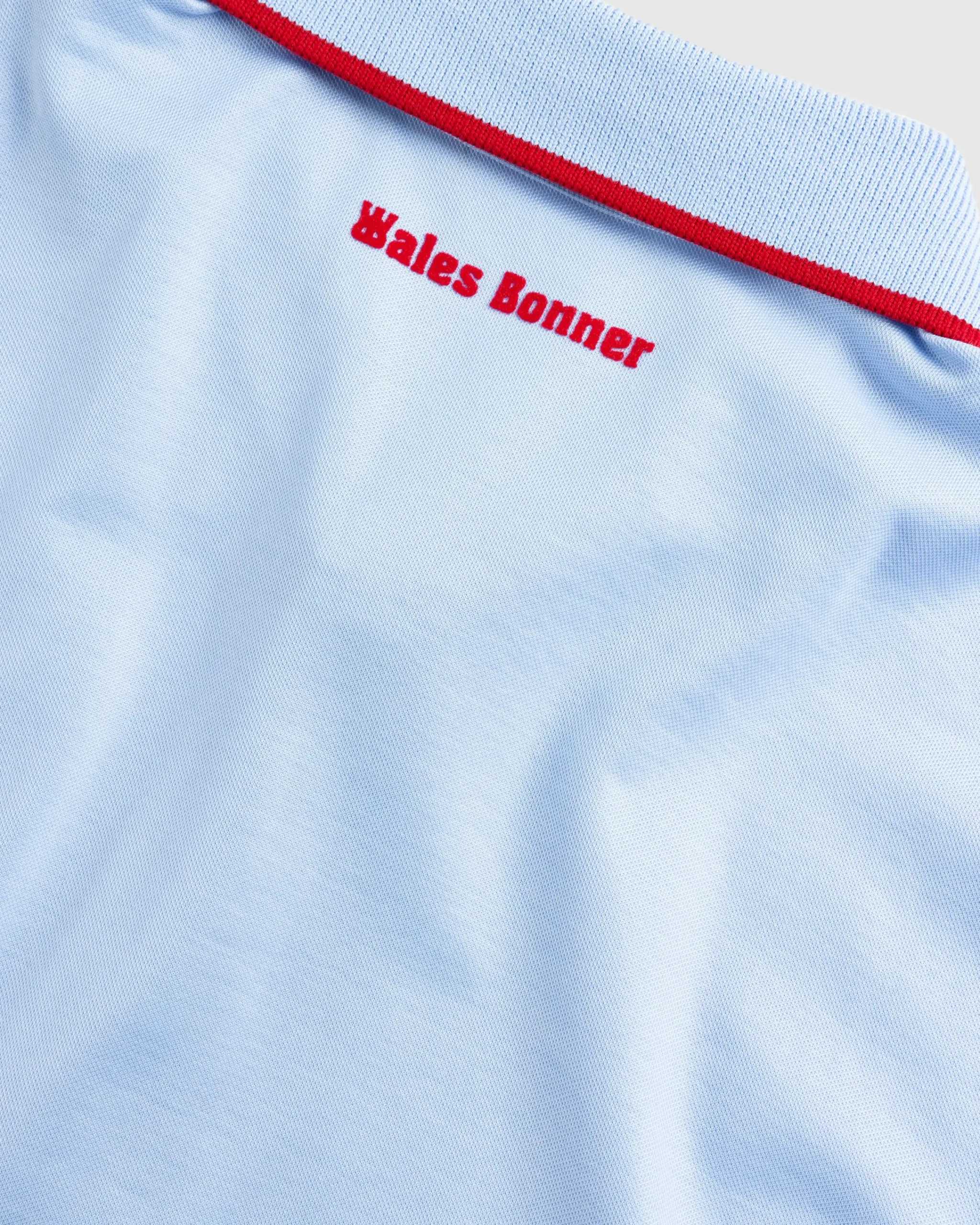 adidas S/S Polo Glow Blue- Tops