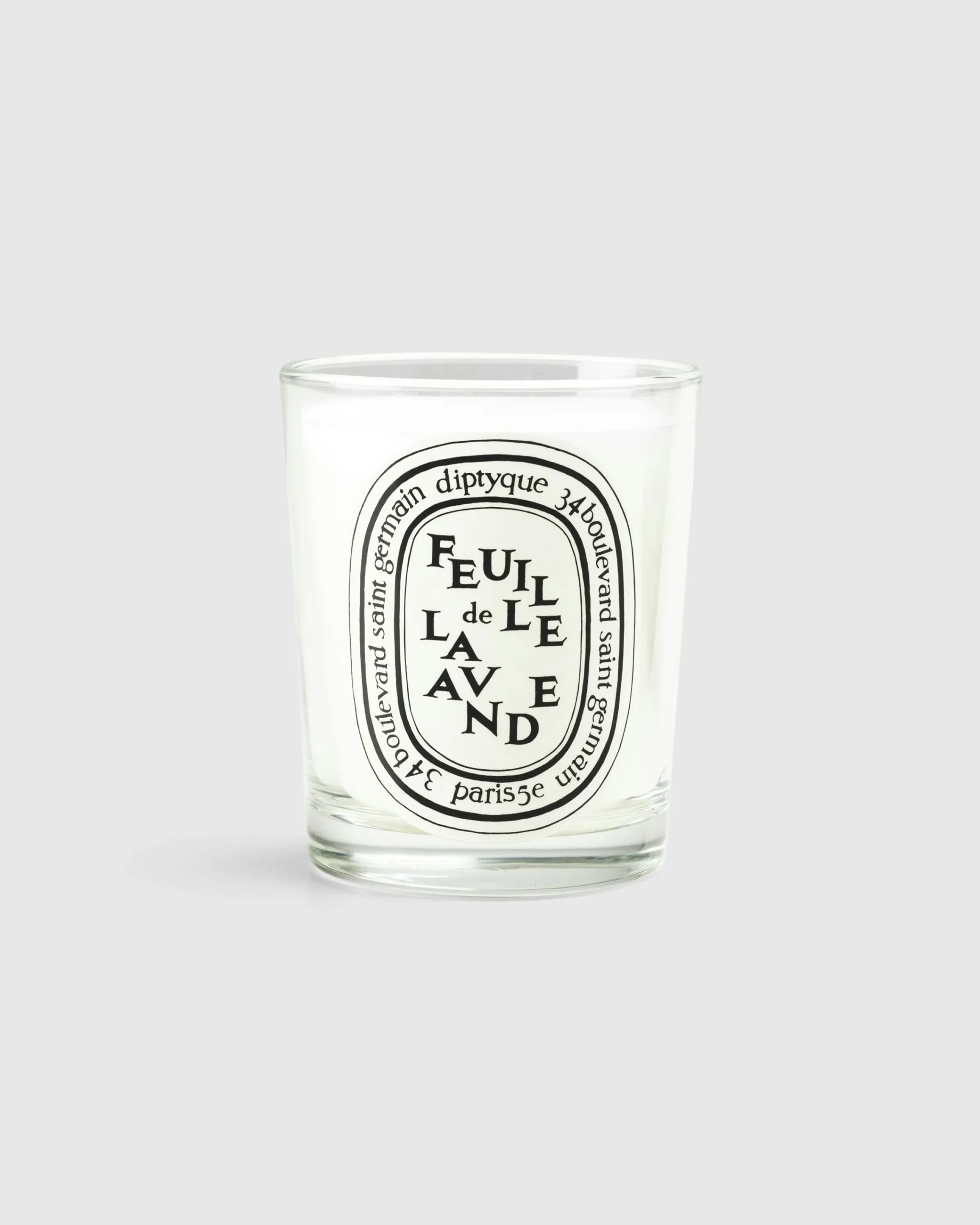 Diptyque Standard Candle Feuille de Lavande 190g- Candles & Fragrances