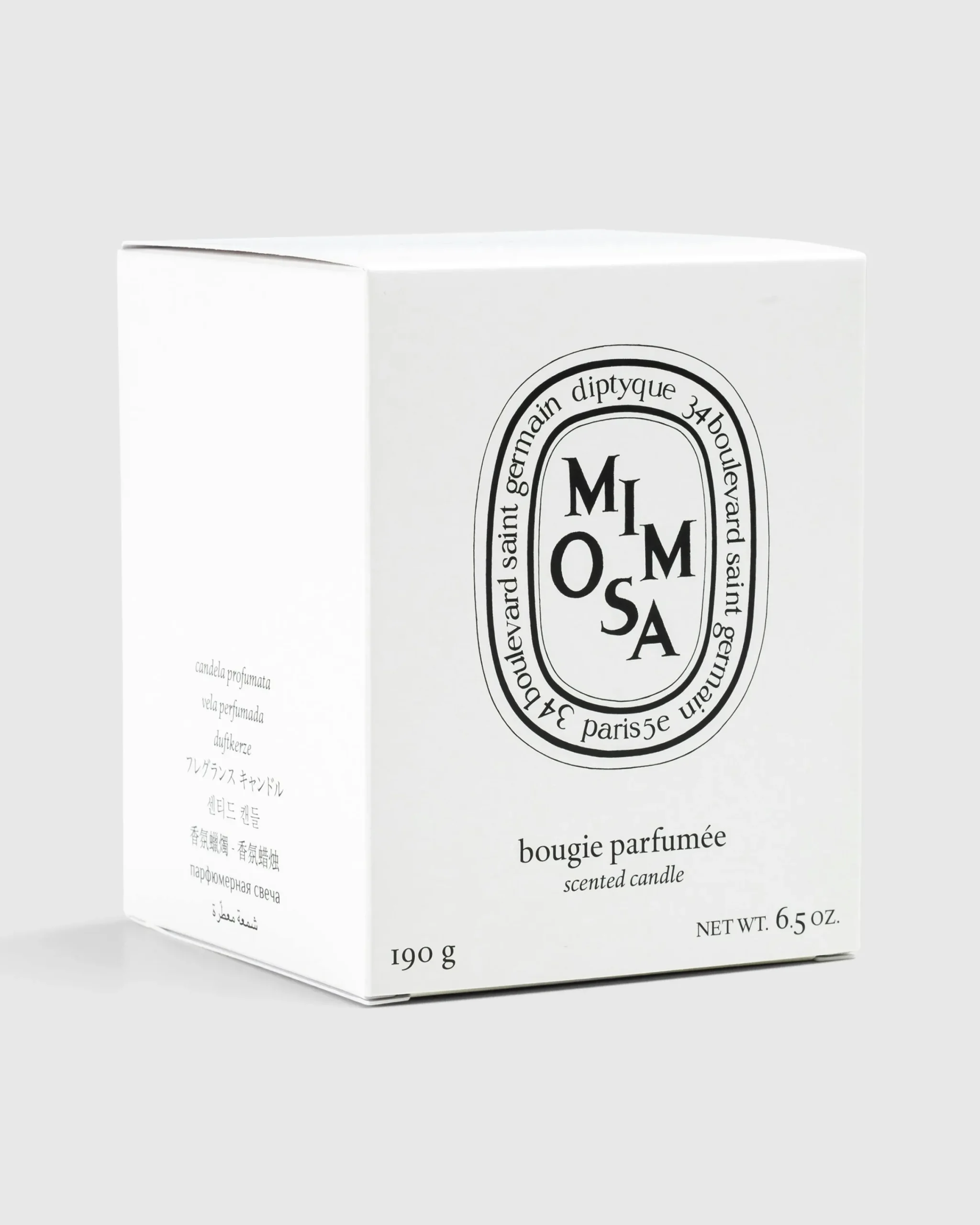 Diptyque Standard Candle Mimosa 190g- Candles & Fragrances