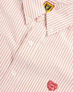 Human Made Striped Oxford BD Shirt- Shirts