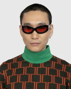 Port Tanger Summa Black/Red Sun- Sunglasses