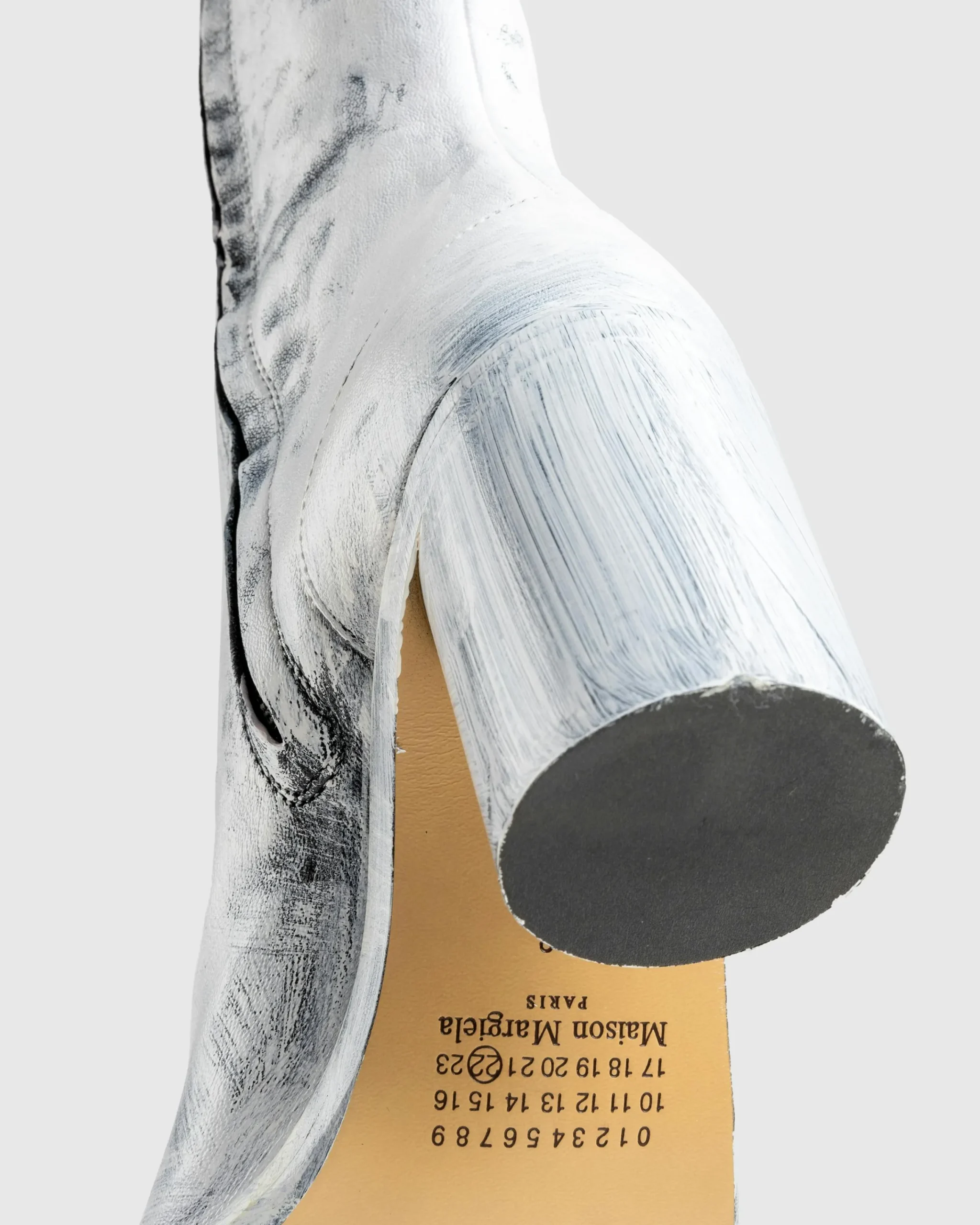 Maison Margiela Tabi Knee-High Boots Bianchetto- Boots