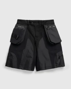 Mugler Technical Fabric Cargo Shorts- Shorts