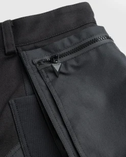 Mugler Technical Fabric Cargo Shorts- Shorts