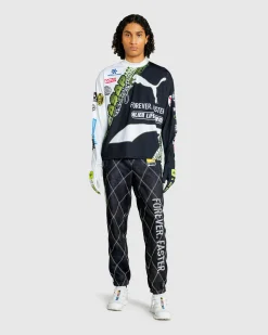 Puma Tire Glove Long-Sleeve White- Tops
