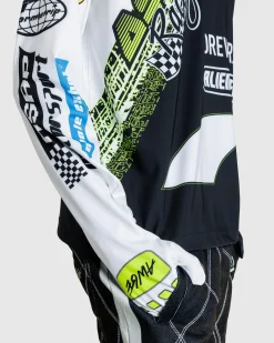 Puma Tire Glove Long-Sleeve White- Tops