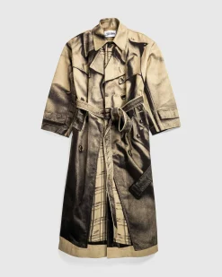 Jean Paul Gaultier Trompe L'Œil Trench Coat- Outerwear