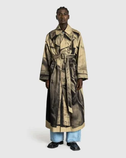 Jean Paul Gaultier Trompe L'Œil Trench Coat- Outerwear