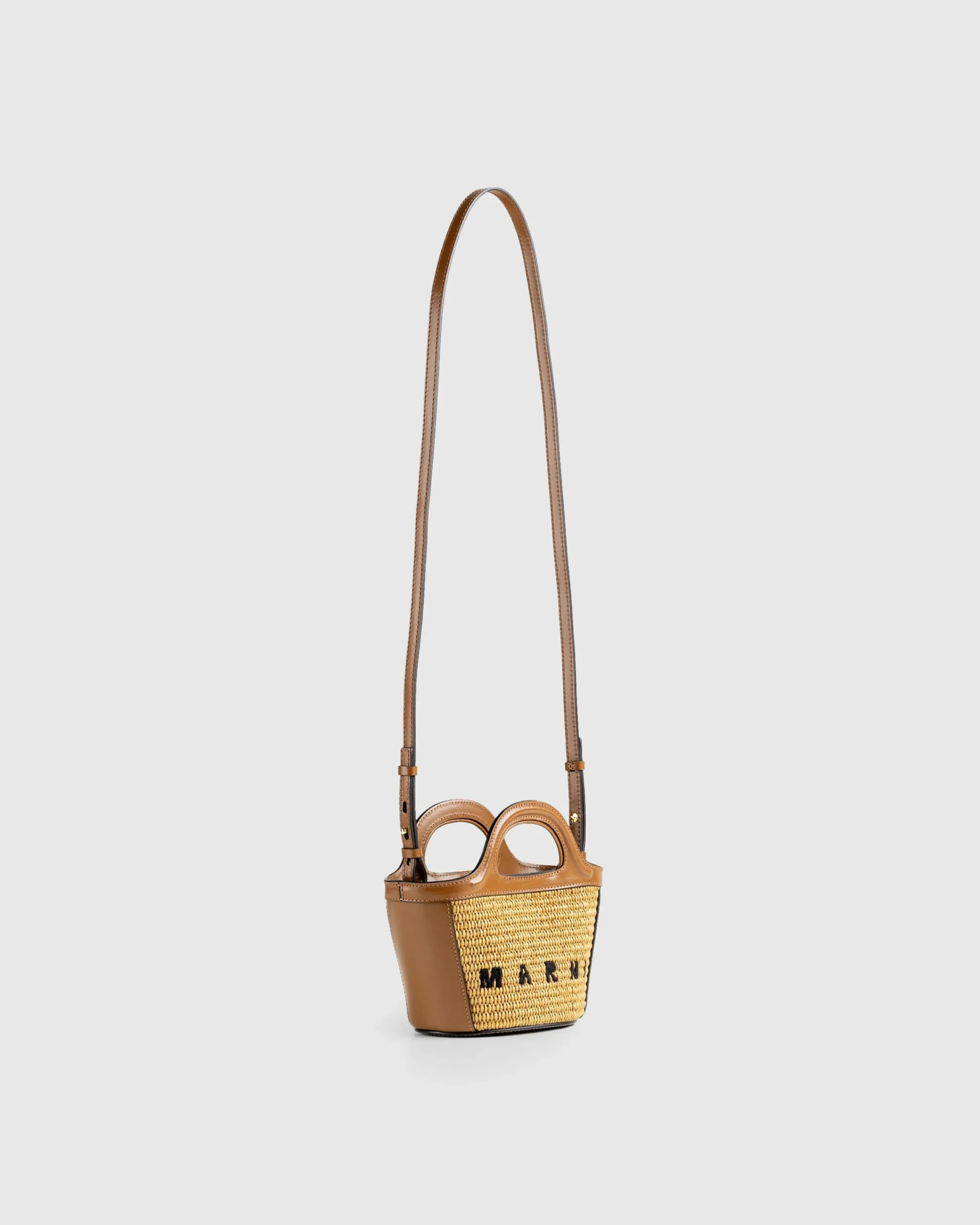 Marni Tropicalia Micro Bag Raw Sienna- Bags