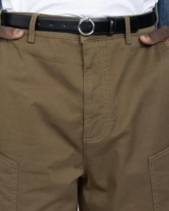 Trussardi Trouser Shorts Gabardine Piece Dyed- Shorts
