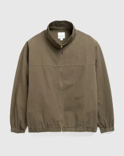 Gramicci Twill-Around Jacket Dusky Olive- Outerwear