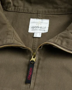 Gramicci Twill-Around Jacket Dusky Olive- Outerwear