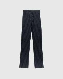 Martine Rose Twist Seam Tailored Trouser Black/White- Pants