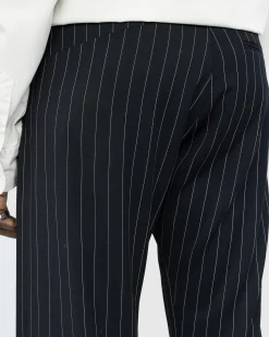 Martine Rose Twist Seam Tailored Trouser Black/White- Pants