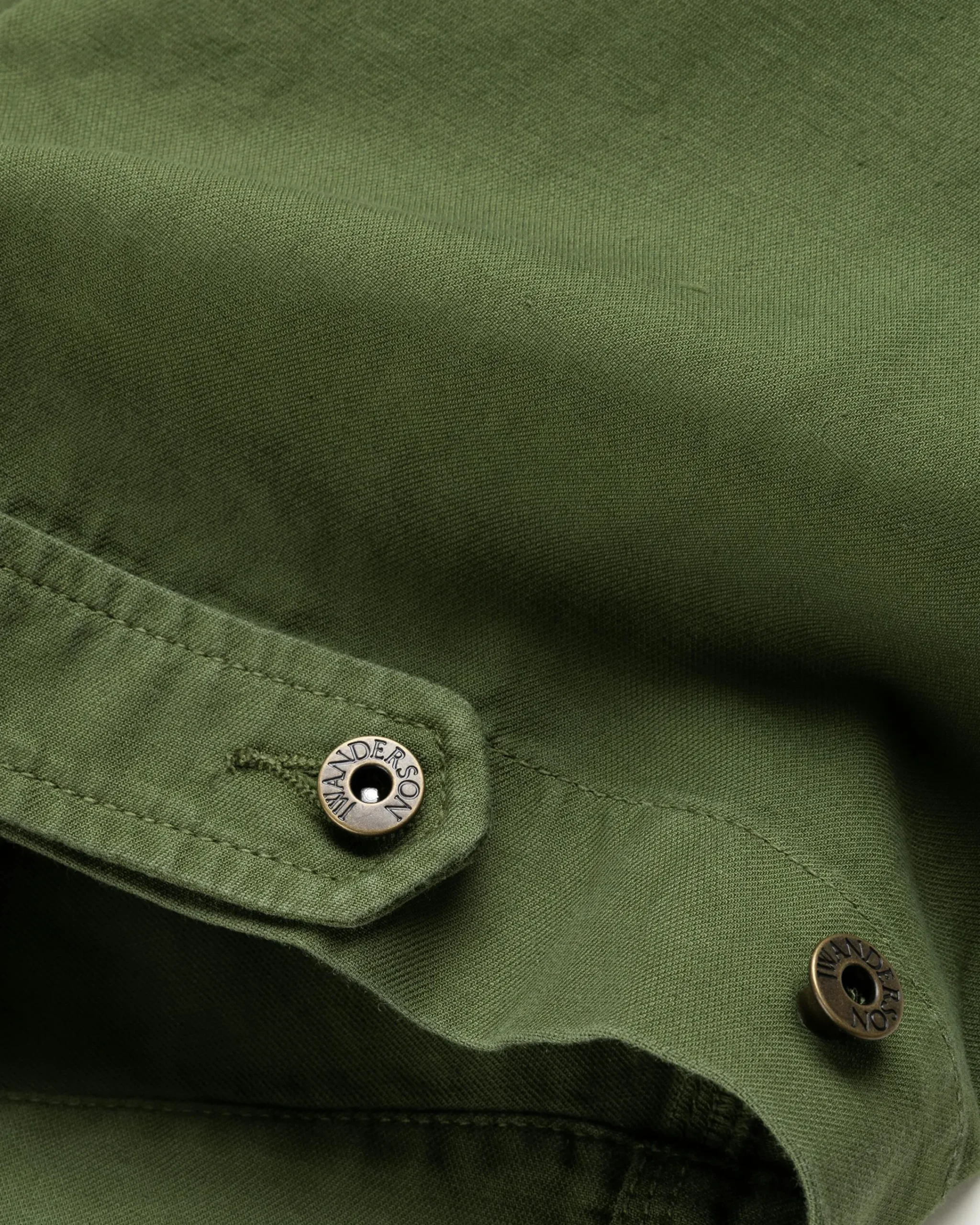 J.W. Anderson Twisted Seam Trousers Dark Green- Pants