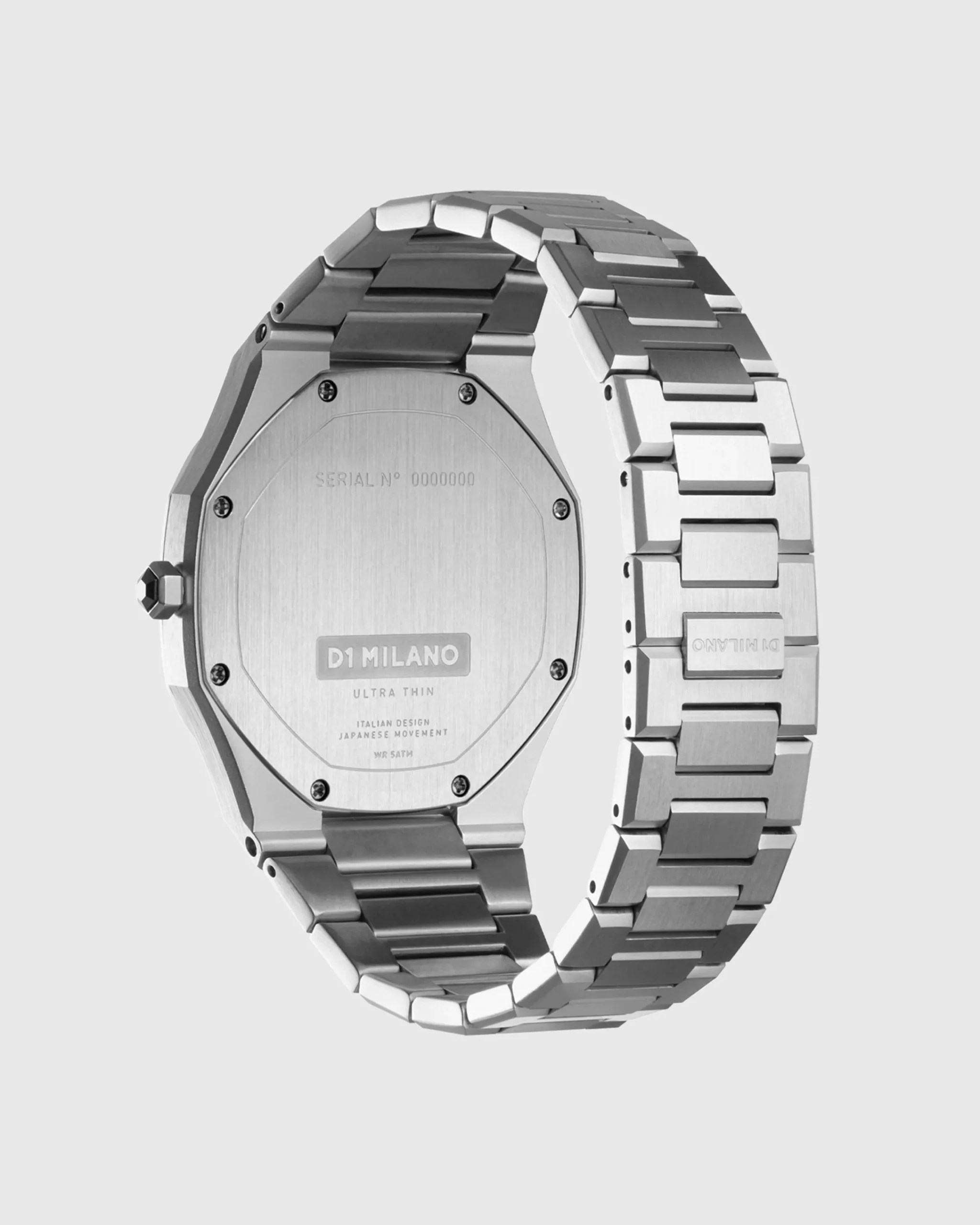 D1 Milano Ultra Thin Bracelet 40mm Moss- Watches