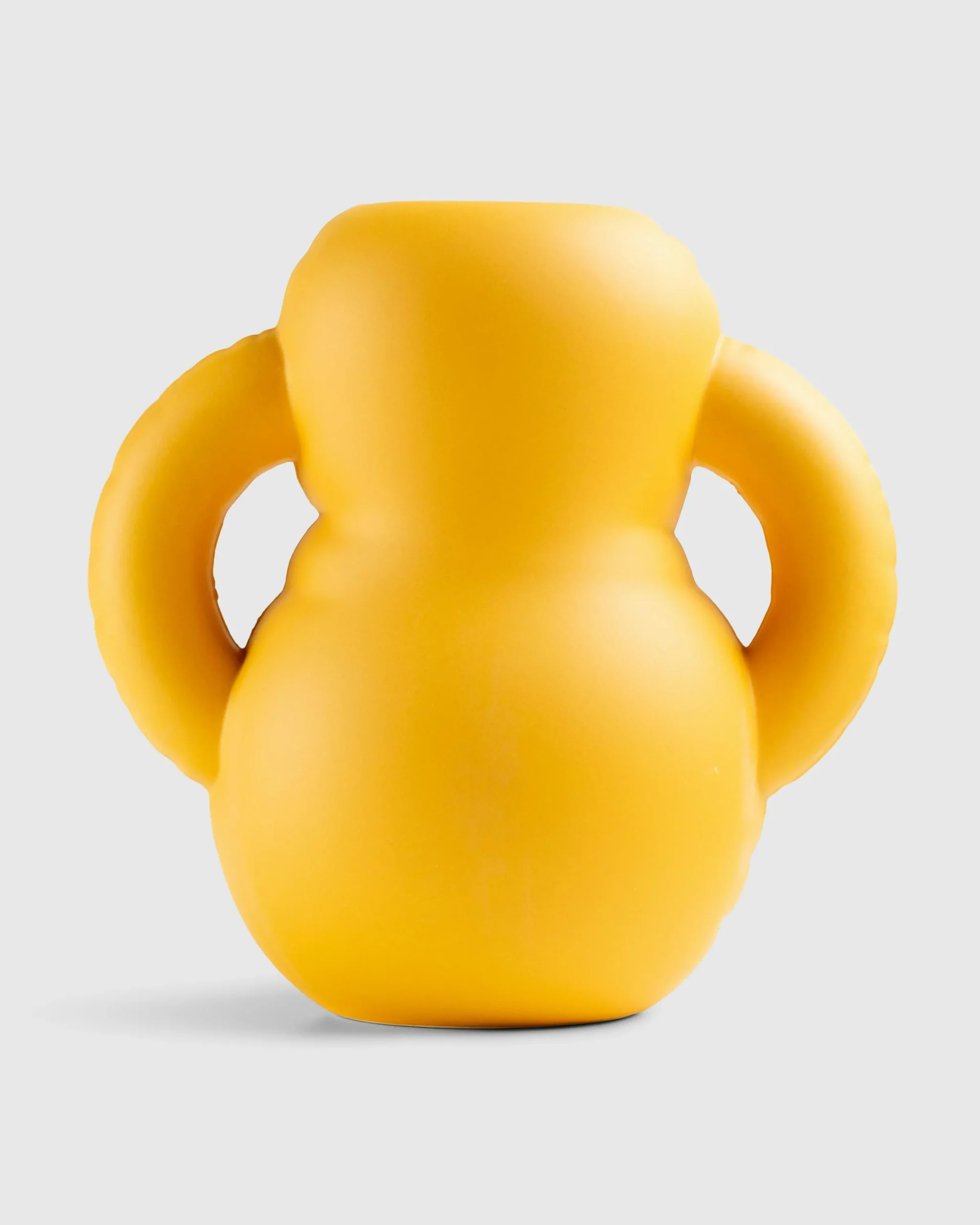 Home Studyo Vase Oscar Yolk Yellow- Ceramics
