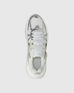 Nike V2K Run White/Metallic Silver-Platinum Tint- Sneakers