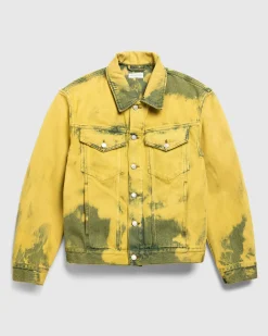 Dries van Noten Vuskin Denim Jacket- Outerwear