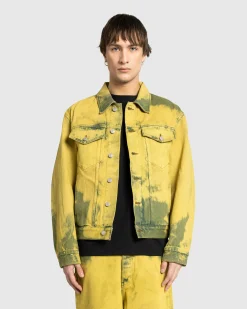 Dries van Noten Vuskin Denim Jacket- Outerwear