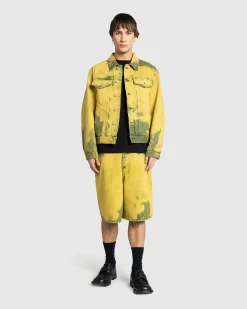Dries van Noten Vuskin Denim Jacket- Outerwear