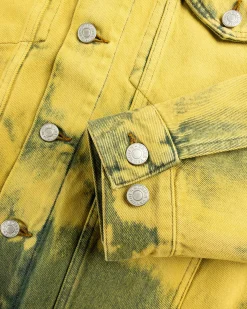 Dries van Noten Vuskin Denim Jacket- Outerwear