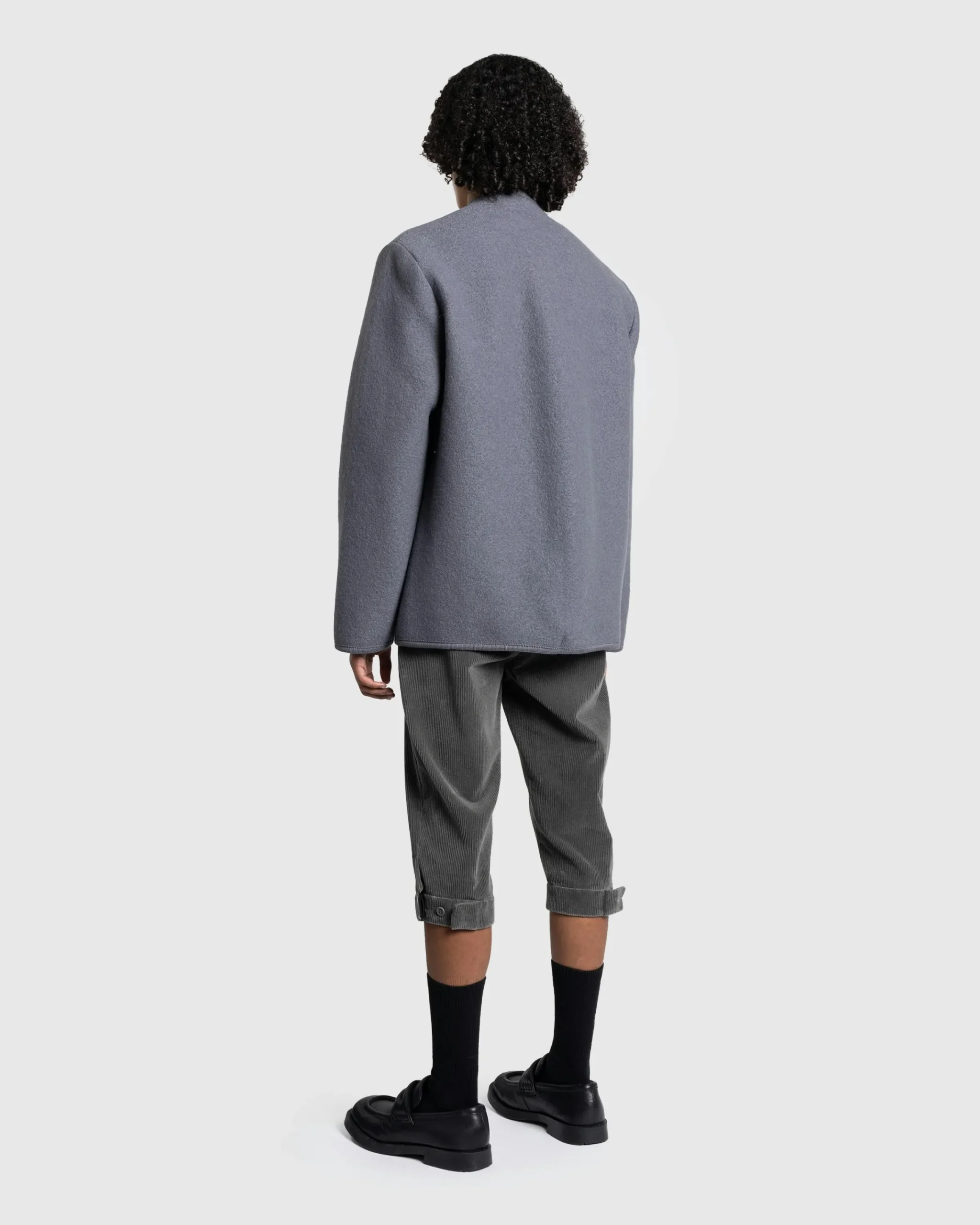 Rier Walker Compact City Jacket Castlerock Felted- Outerwear