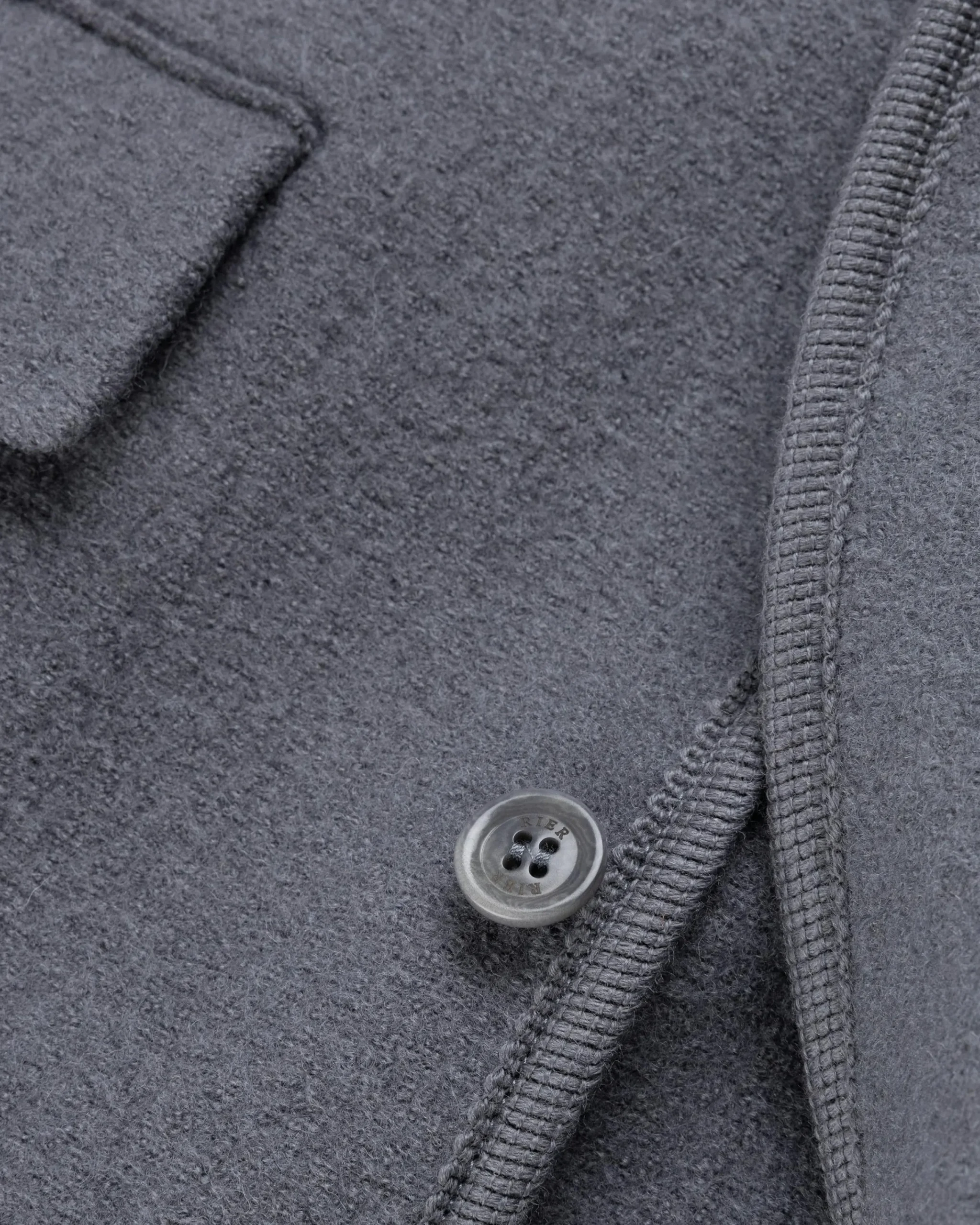 Rier Walker Compact City Jacket Castlerock Felted- Outerwear