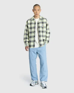 Carhartt WIP Walter Double Knee Pant Misty Sky/Rinsed- Pants