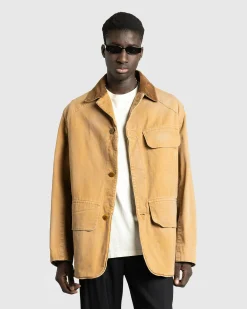 Maison Margiela Waxed Cotton Jacket- Outerwear