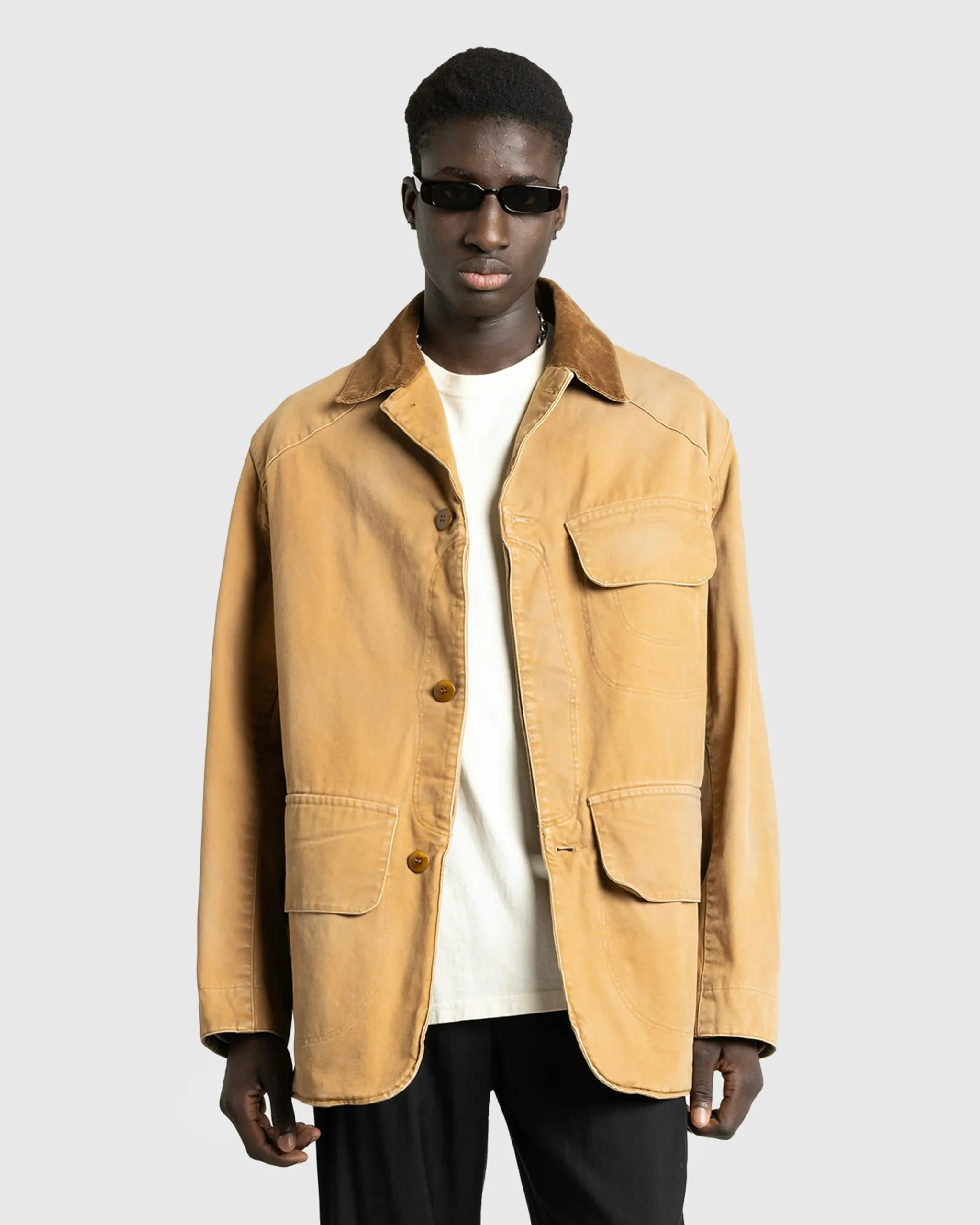 Maison Margiela Waxed Cotton Jacket- Outerwear