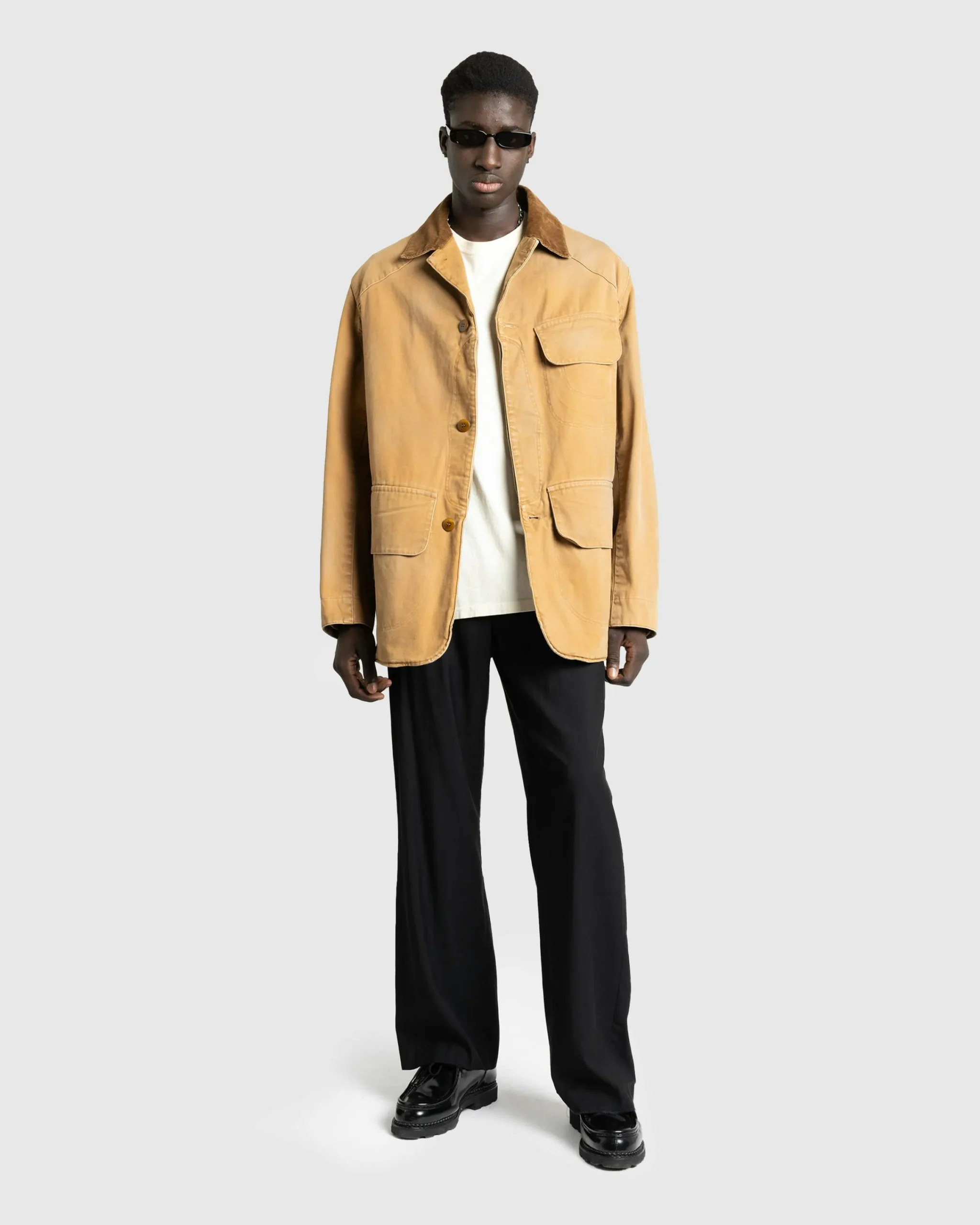 Maison Margiela Waxed Cotton Jacket- Outerwear
