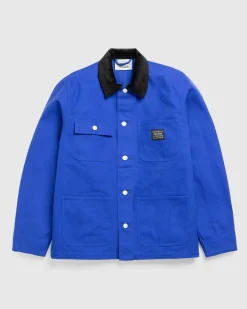 Carhartt WIP Way Of The Light Michigan Coat Lazurite/Dark Grey Reflective- Outerwear