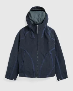 San San Gear Webbing Jacket Blue Charcoal- Outerwear