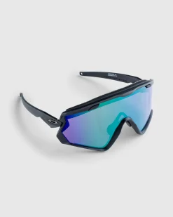 Oakley Wind Jacket 2.0 Matte Black Prizm Road Jade- Sunglasses