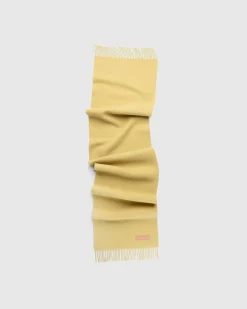 Acne Studios Wool Fringe Scarf- Scarves