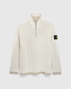 Stone Island Wool Half-Zip Sweater- Knitwear