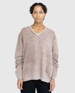 Acne Studios Wool V-Neck Sweater- Knitwear