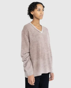 Acne Studios Wool V-Neck Sweater- Knitwear