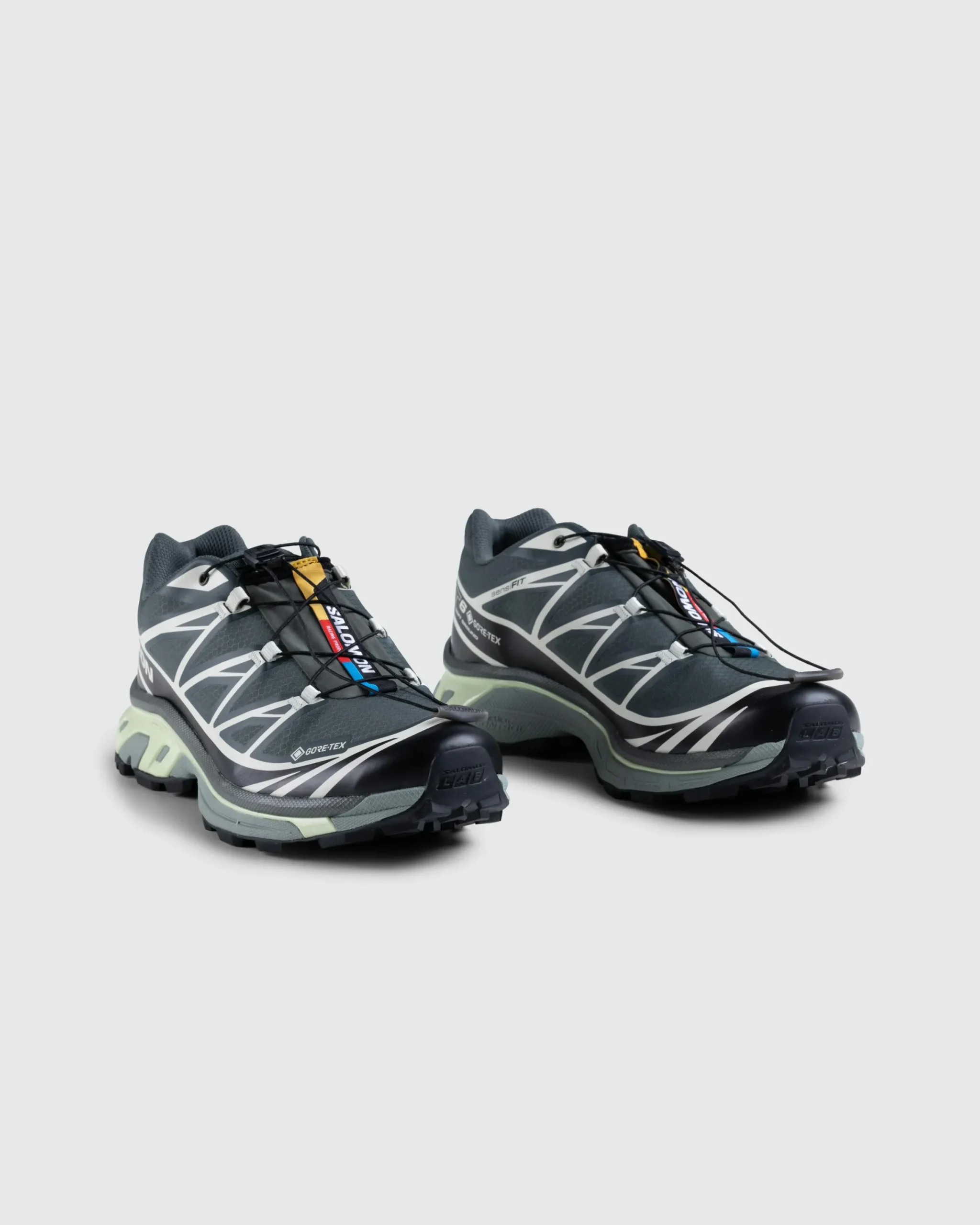 Salomon XT-6 GTX Urban Chic/Black/Lime- Sneakers