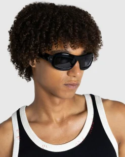 Port Tanger Zarin Black Acetate/Black Lens- Sunglasses